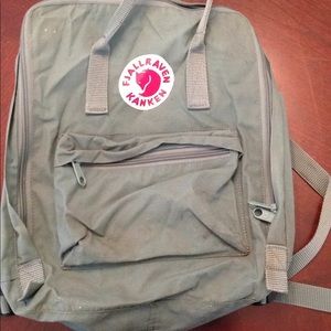 Blue kanken regular size backpack